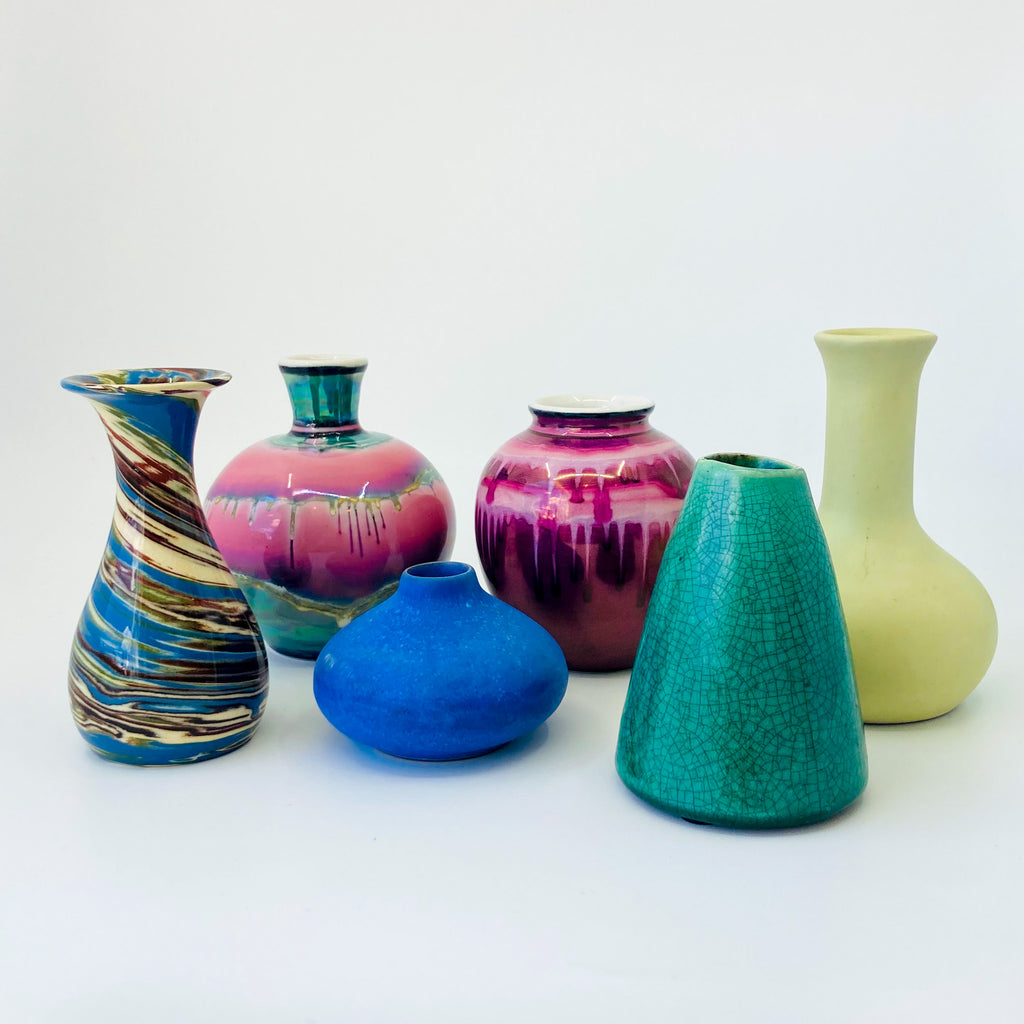 Artisan Ceramic Vase Trio – CARLY BLALOCK INTERIORS