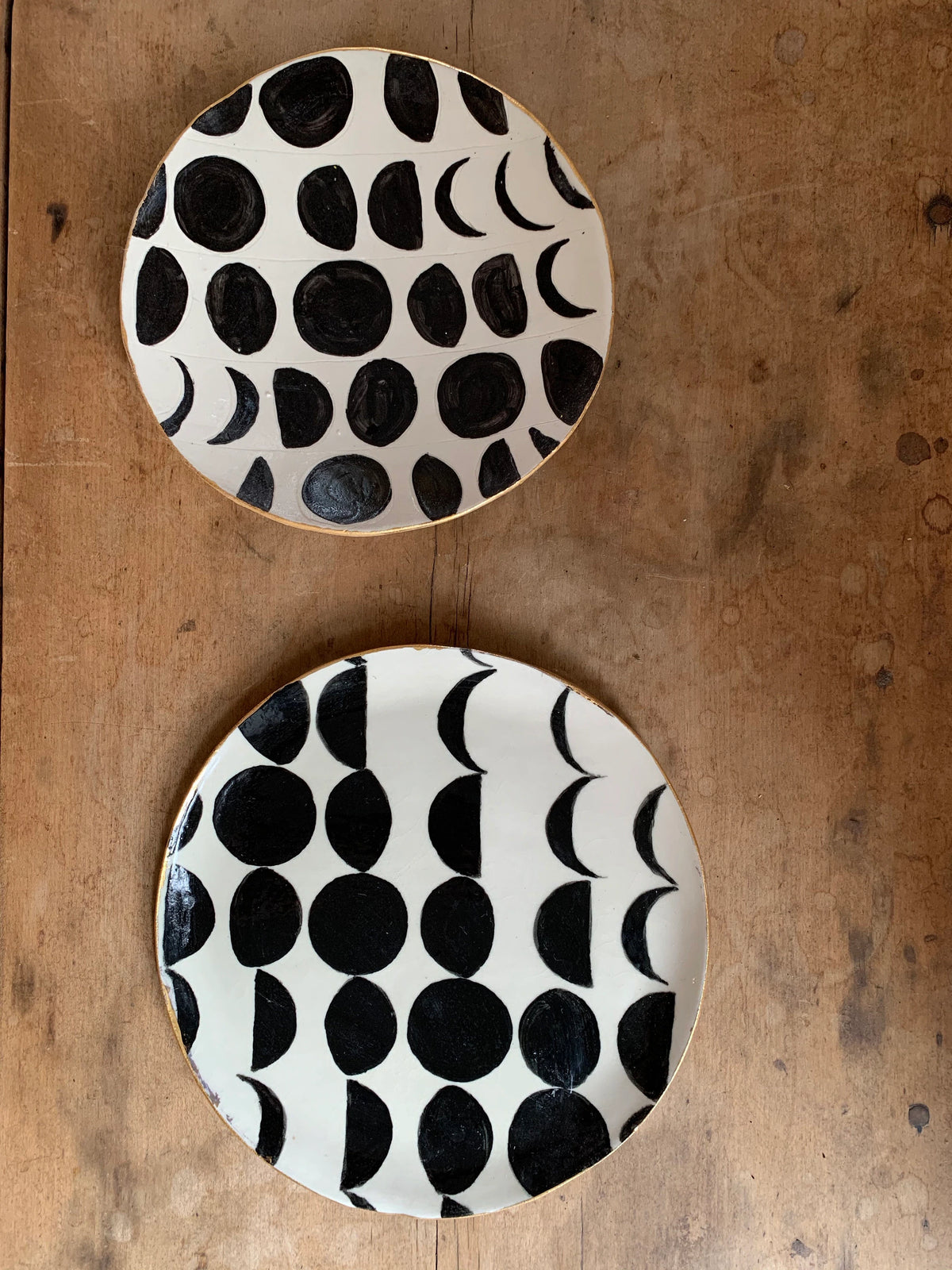 Platter 23.5cm Lunar Glaze